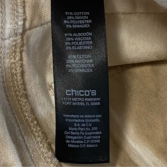 CHICO'S / So Slimming Tie-Dye Highrise Jeggings Size 3 (XL/16) - Picture 7 of 16